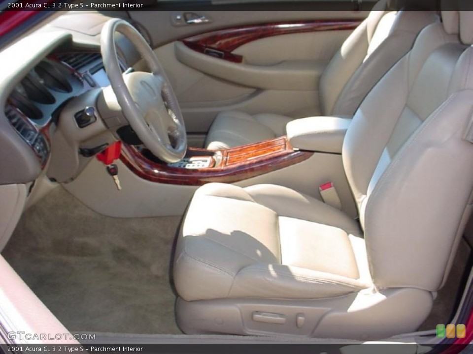Parchment Interior Photo for the 2001 Acura CL 3.2 Type S #42158972