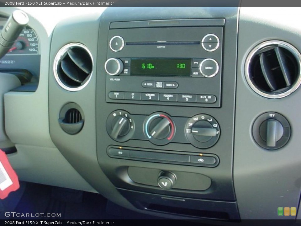 Medium/Dark Flint Interior Controls for the 2008 Ford F150 XLT SuperCab #42160540