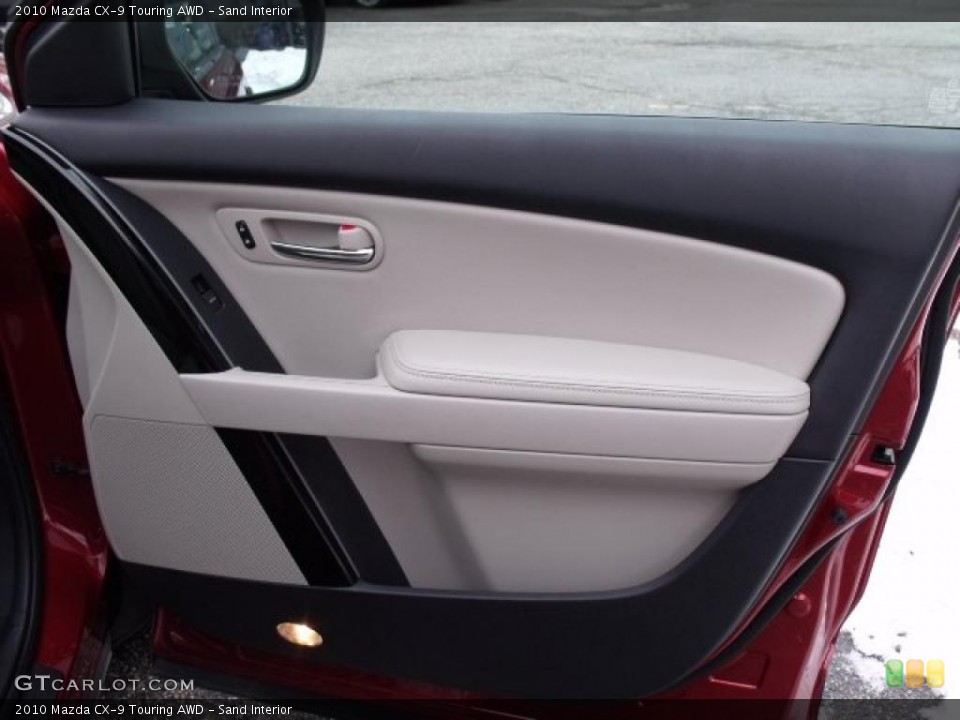 Sand Interior Door Panel for the 2010 Mazda CX-9 Touring AWD #42163028
