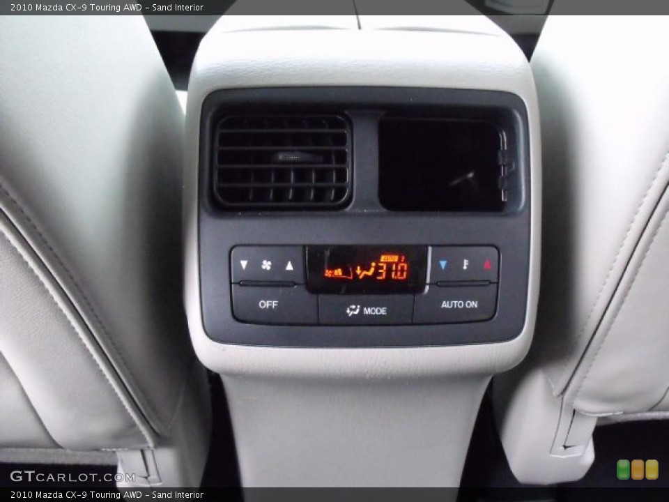Sand Interior Controls for the 2010 Mazda CX-9 Touring AWD #42163256