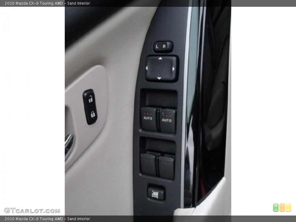 Sand Interior Controls for the 2010 Mazda CX-9 Touring AWD #42163284
