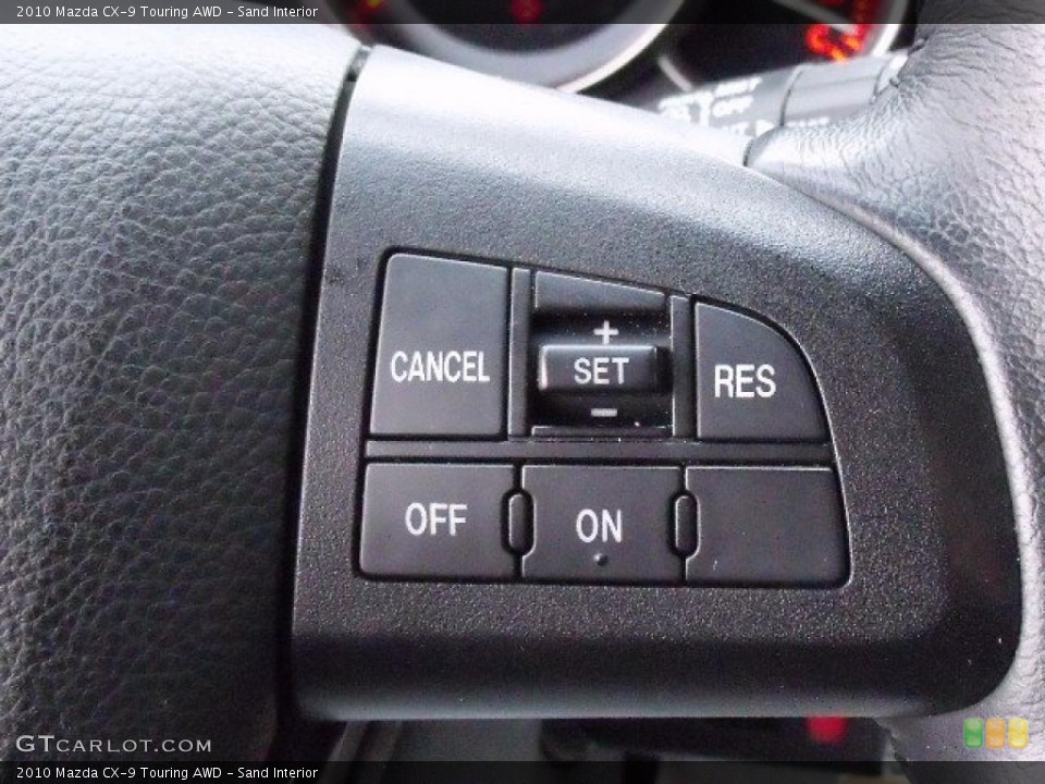 Sand Interior Controls for the 2010 Mazda CX-9 Touring AWD #42163360