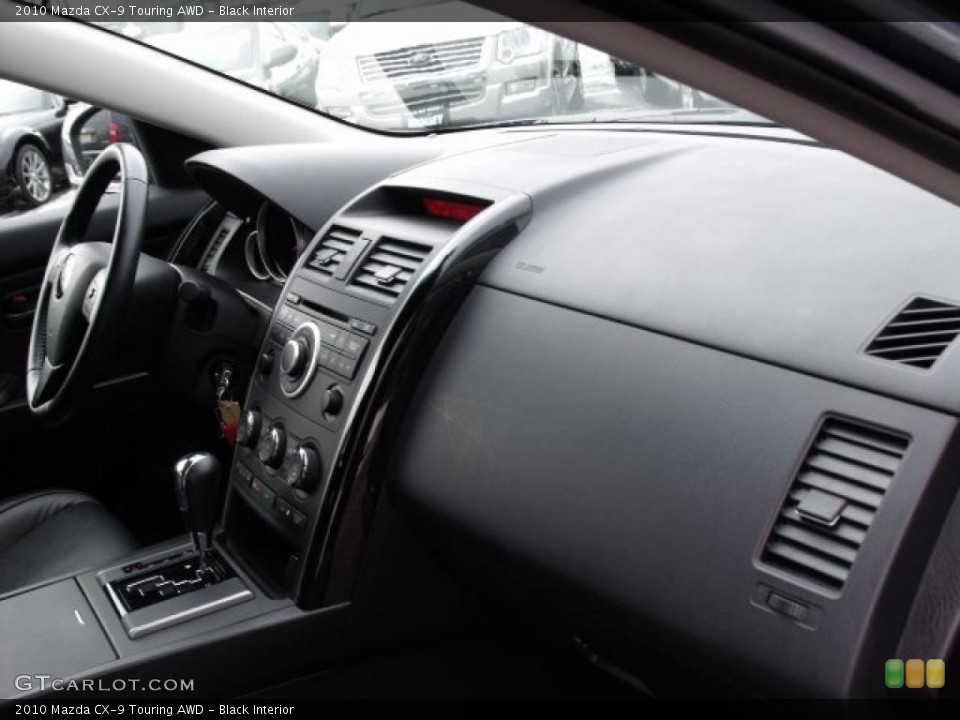 Black Interior Dashboard for the 2010 Mazda CX-9 Touring AWD #42163776
