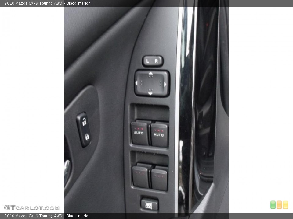 Black Interior Controls for the 2010 Mazda CX-9 Touring AWD #42164024