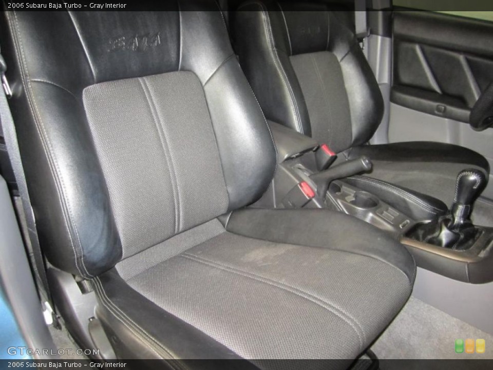 Gray Interior Photo for the 2006 Subaru Baja Turbo #42164060