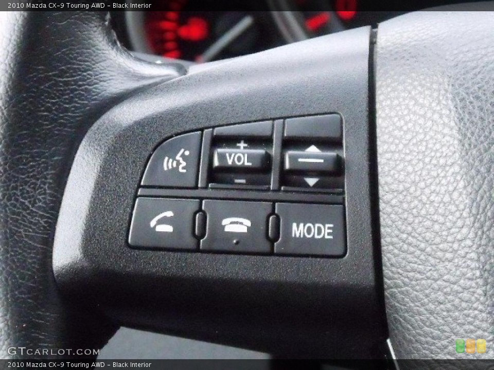 Black Interior Controls for the 2010 Mazda CX-9 Touring AWD #42164104