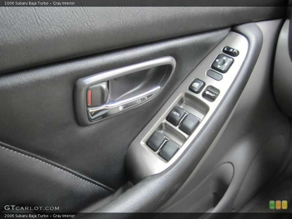 Gray Interior Controls for the 2006 Subaru Baja Turbo #42164108