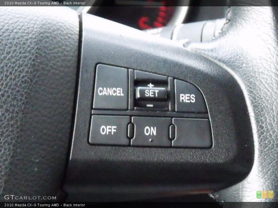 Black Interior Controls for the 2010 Mazda CX-9 Touring AWD #42164120