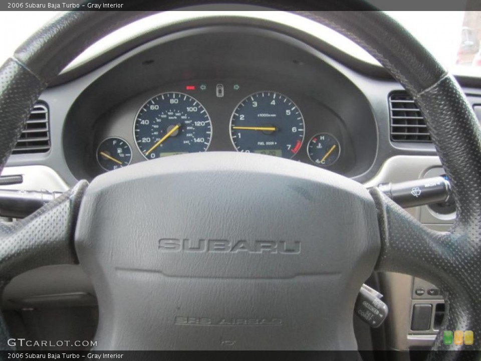 Gray Interior Steering Wheel for the 2006 Subaru Baja Turbo #42164144