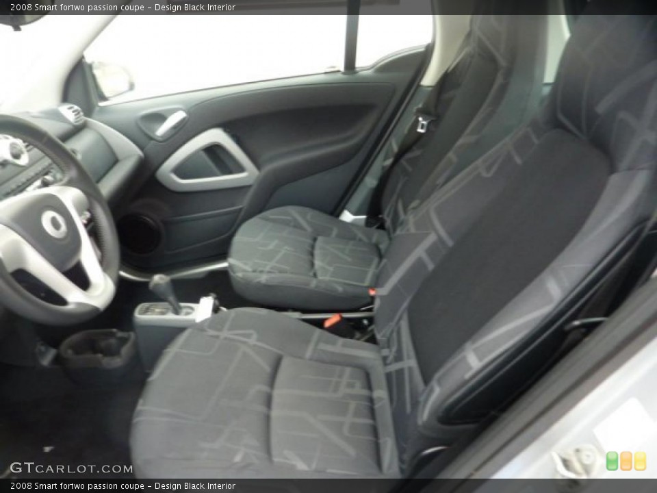 Design Black Interior Photo for the 2008 Smart fortwo passion coupe #42164280