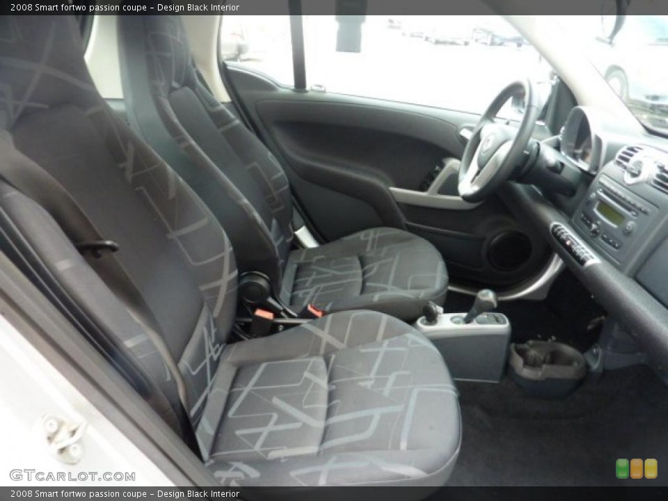 Design Black Interior Photo for the 2008 Smart fortwo passion coupe #42164368