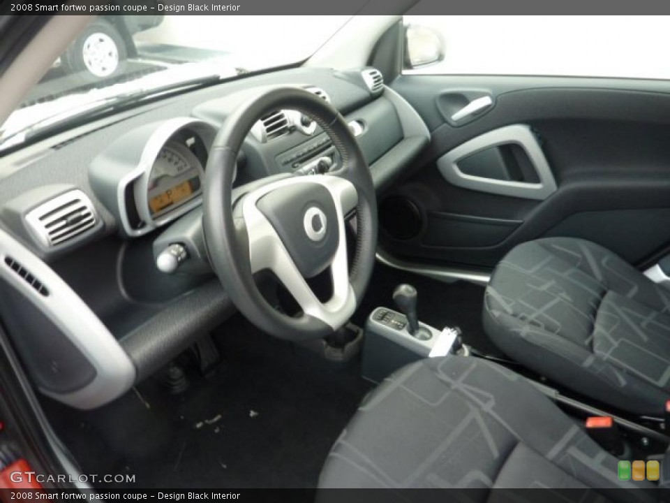 Design Black Interior Prime Interior for the 2008 Smart fortwo passion coupe #42164432