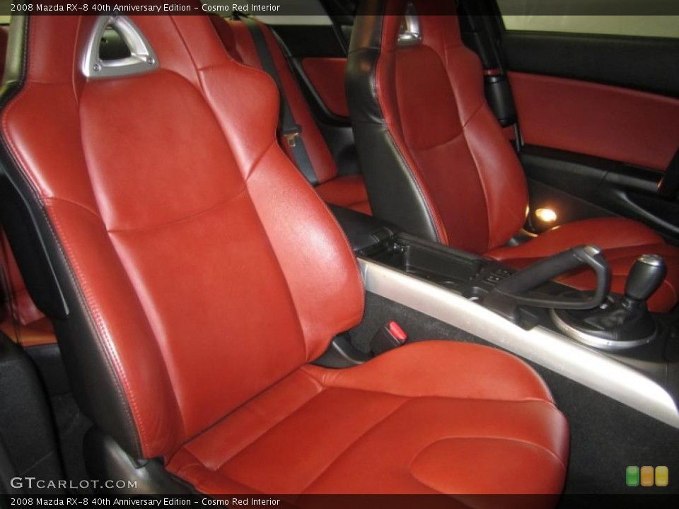 Cosmo Red Interior Photo for the 2008 Mazda RX-8 40th Anniversary Edition #42164568