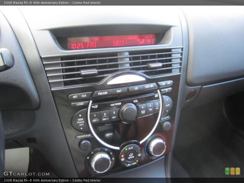 Cosmo Red Interior Controls for the 2008 Mazda RX-8 40th Anniversary Edition #42164744