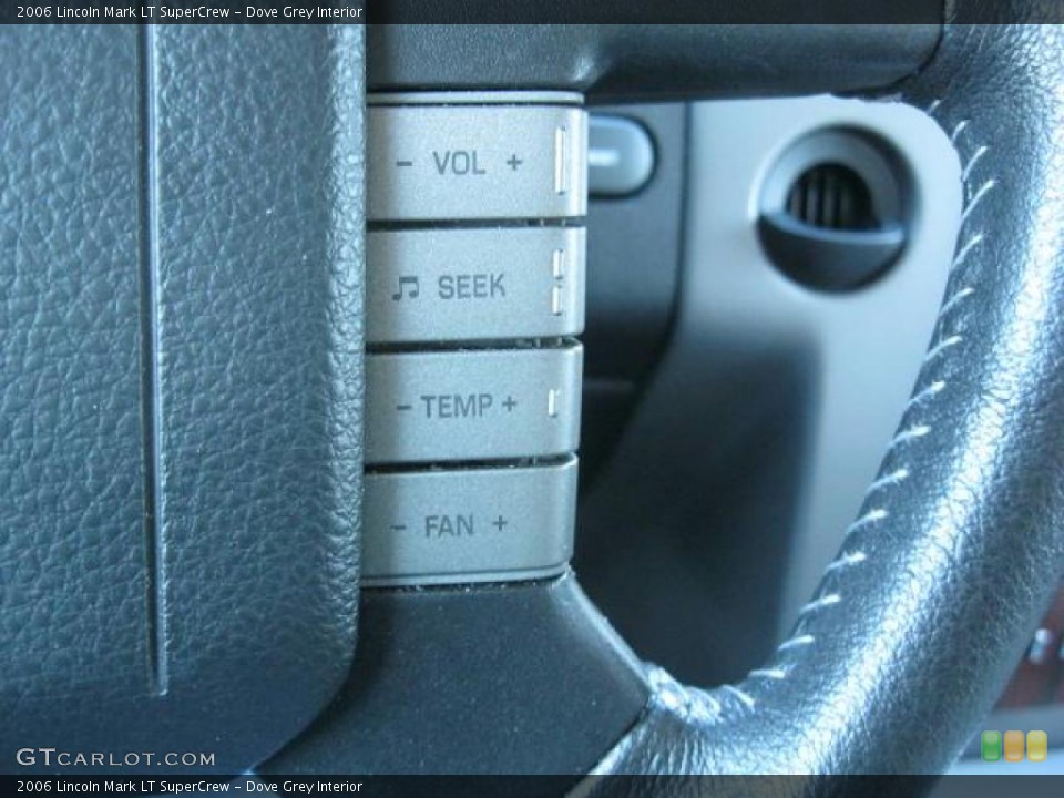 Dove Grey Interior Controls for the 2006 Lincoln Mark LT SuperCrew #42167320