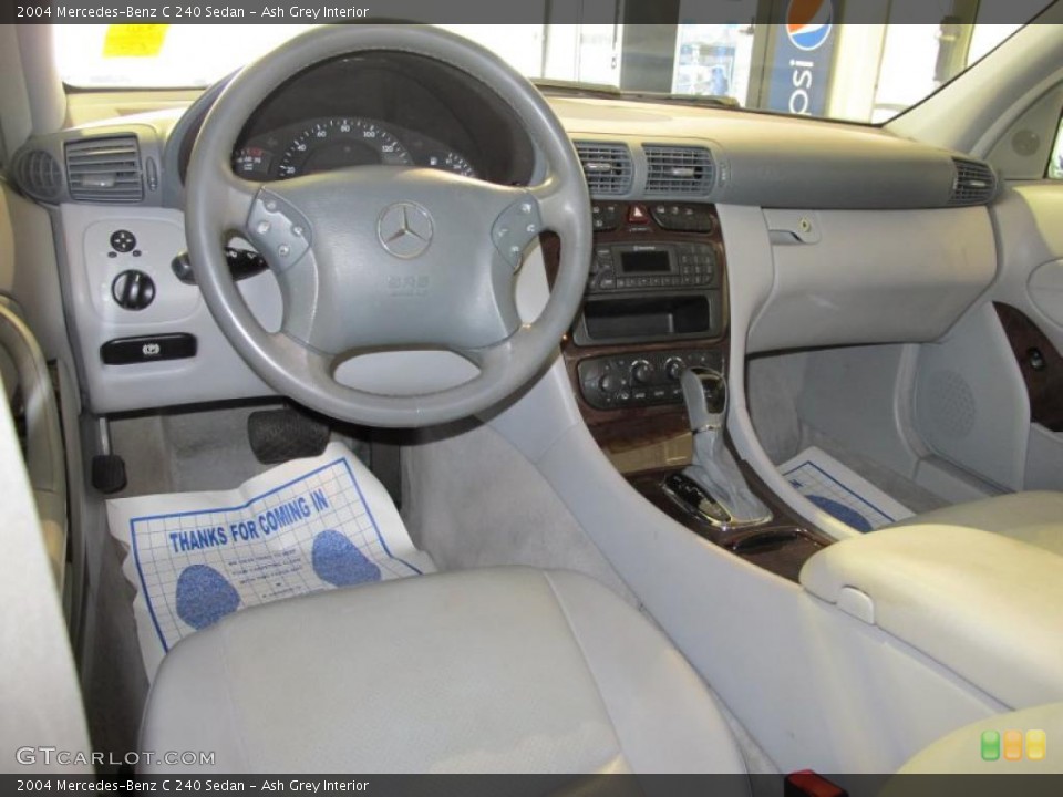 Ash Grey Interior Dashboard for the 2004 Mercedes-Benz C 240 Sedan #42170144