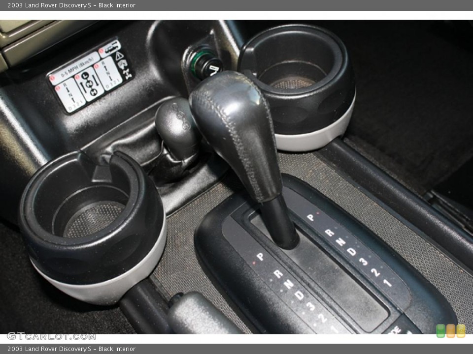 Black Interior Transmission for the 2003 Land Rover Discovery S #42171592