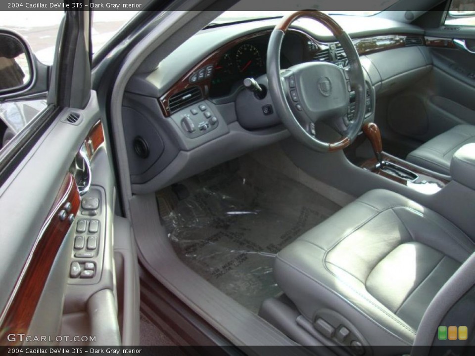 Dark Gray Interior Prime Interior for the 2004 Cadillac DeVille DTS #42174408