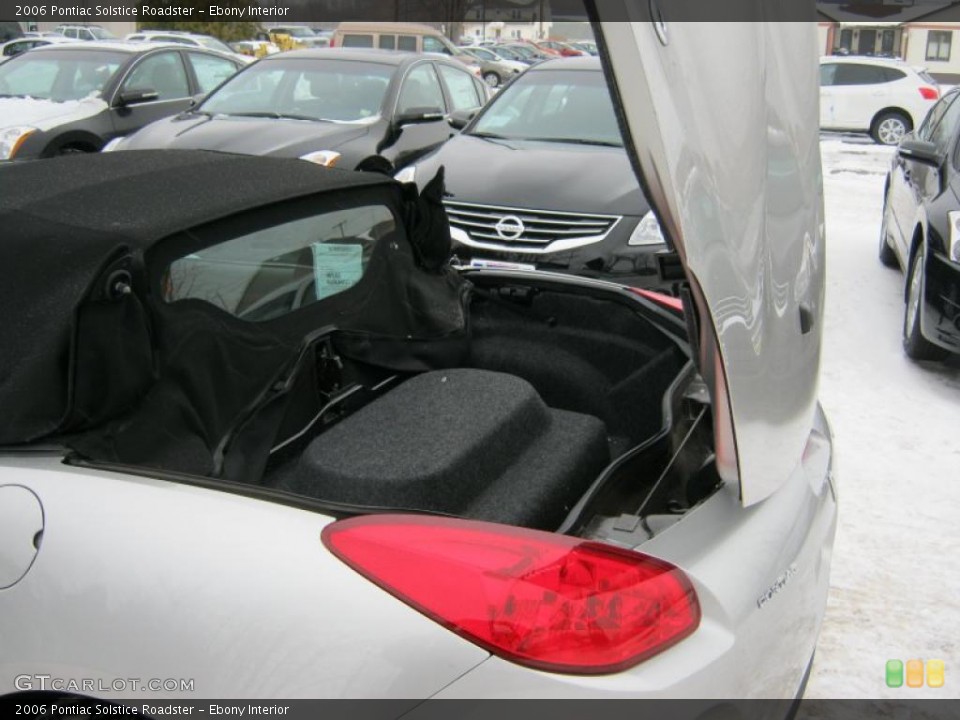 Ebony Interior Trunk for the 2006 Pontiac Solstice Roadster #42174544