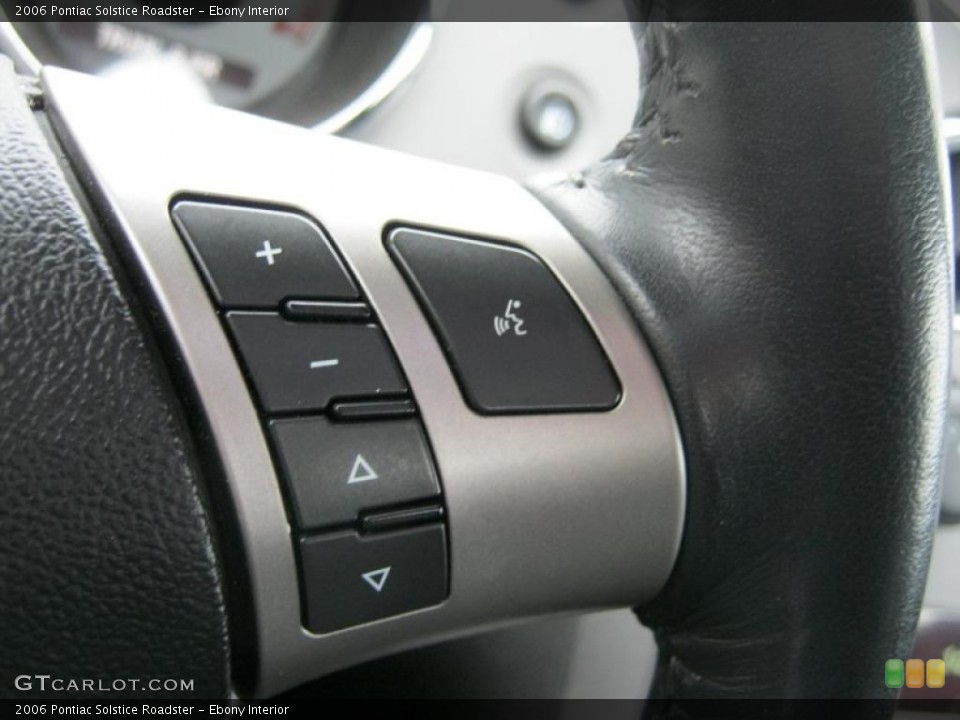Ebony Interior Controls for the 2006 Pontiac Solstice Roadster #42174860