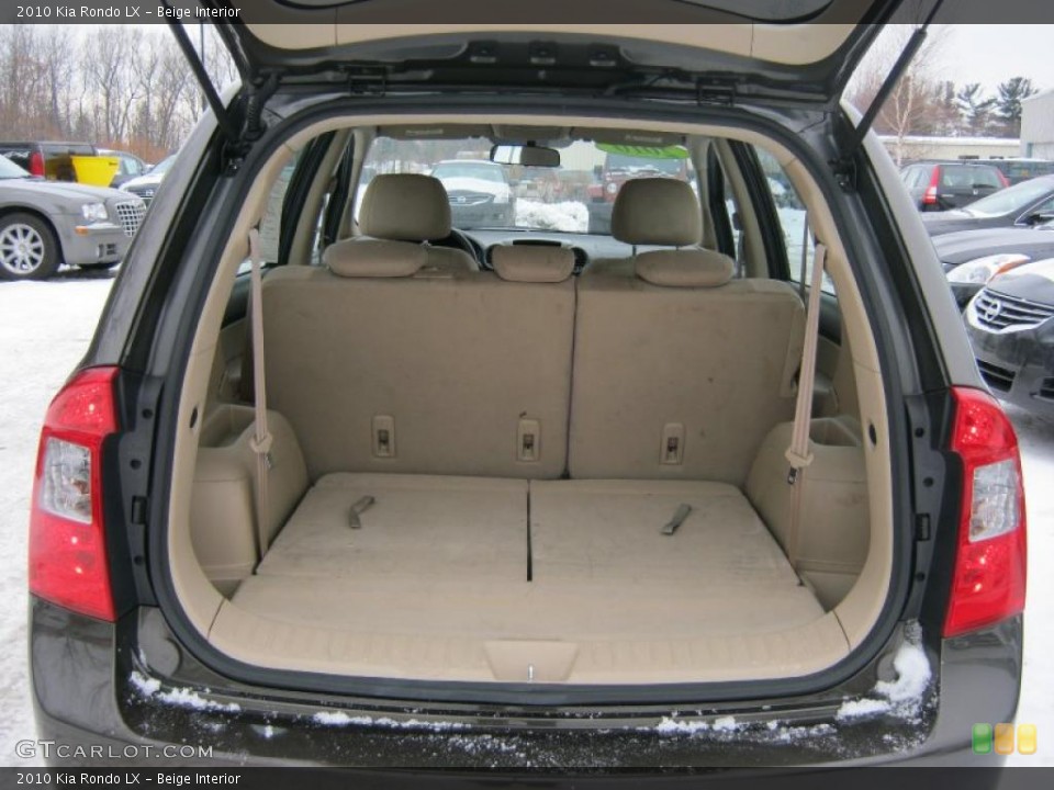 Beige Interior Trunk for the 2010 Kia Rondo LX #42175012