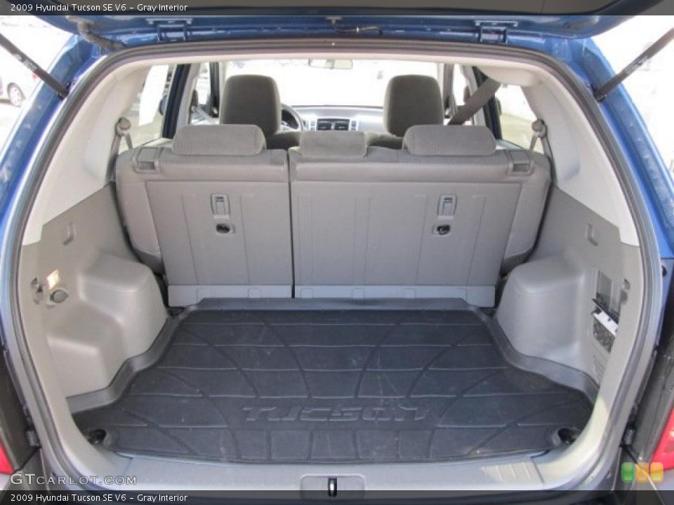 Gray Interior Trunk for the 2009 Hyundai Tucson SE V6 #42175084
