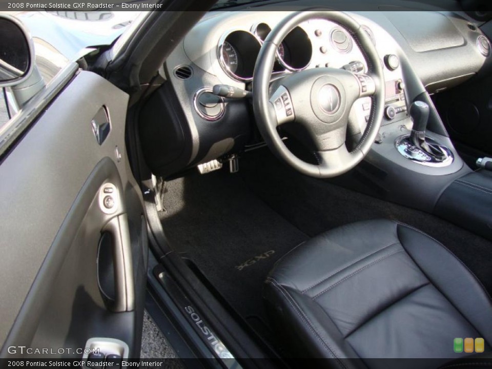 Ebony Interior Photo for the 2008 Pontiac Solstice GXP Roadster #42179684