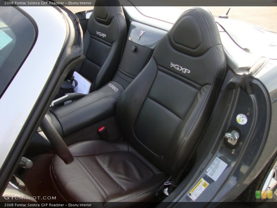 Ebony Interior Photo for the 2008 Pontiac Solstice GXP Roadster #42179724