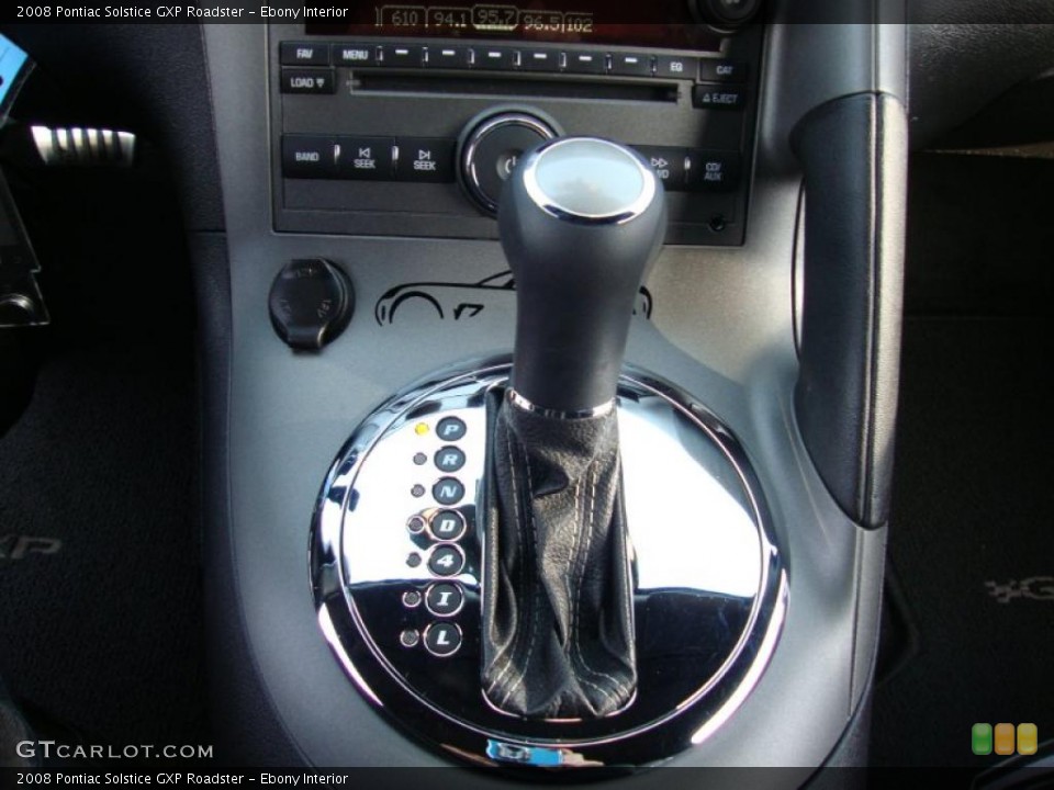 Ebony Interior Transmission for the 2008 Pontiac Solstice GXP Roadster #42179980