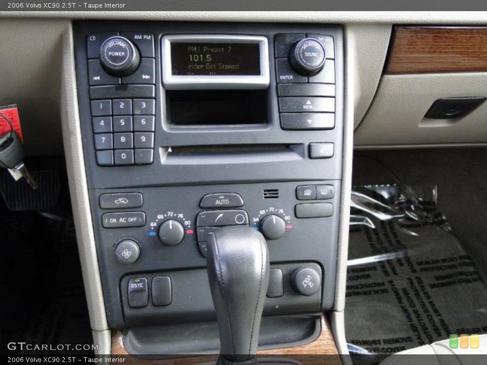 Taupe Interior Controls for the 2006 Volvo XC90 2.5T #42181068