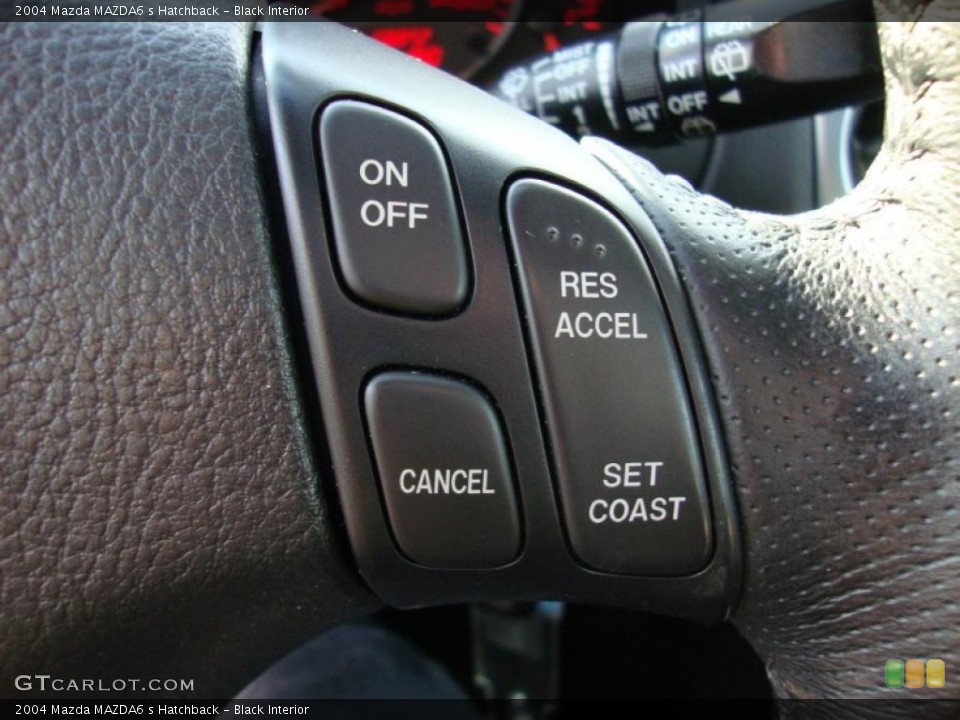 Black Interior Controls for the 2004 Mazda MAZDA6 s Hatchback #42181404