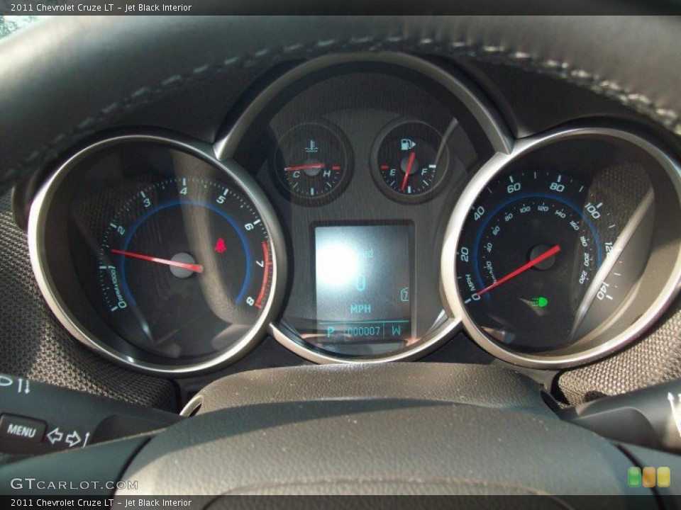 Jet Black Interior Gauges for the 2011 Chevrolet Cruze LT #42183348