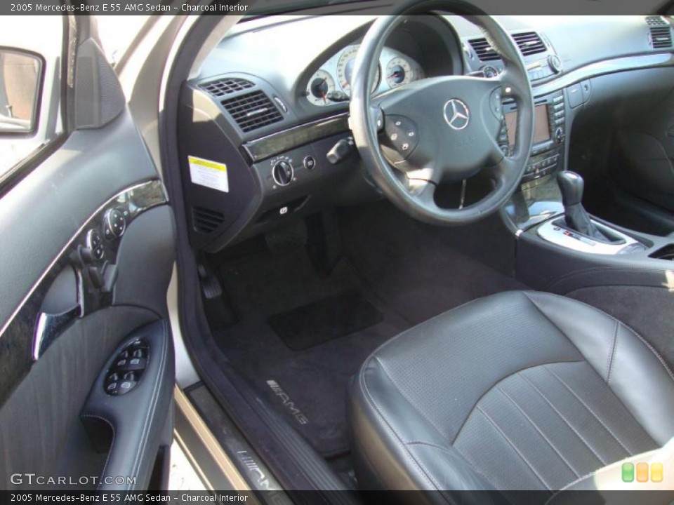 Charcoal Interior Photo for the 2005 Mercedes-Benz E 55 AMG Sedan #42183428