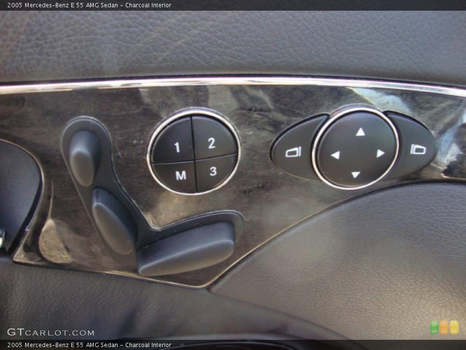 Charcoal Interior Controls for the 2005 Mercedes-Benz E 55 AMG Sedan #42183444