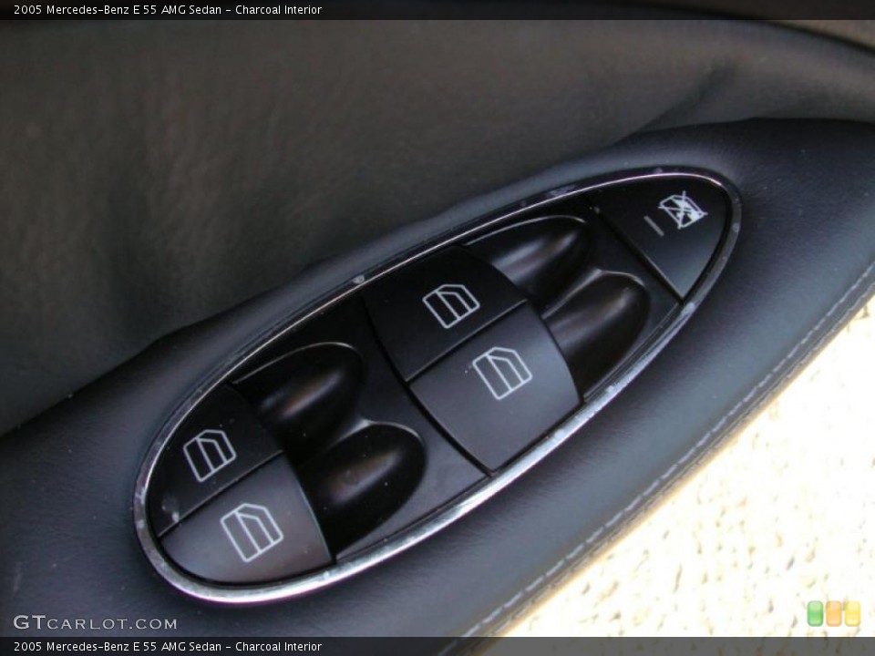 Charcoal Interior Controls for the 2005 Mercedes-Benz E 55 AMG Sedan #42183452