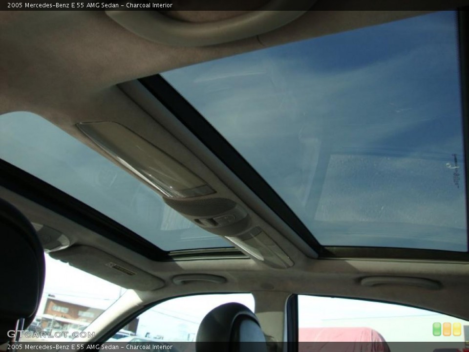 Charcoal Interior Sunroof for the 2005 Mercedes-Benz E 55 AMG Sedan #42183552