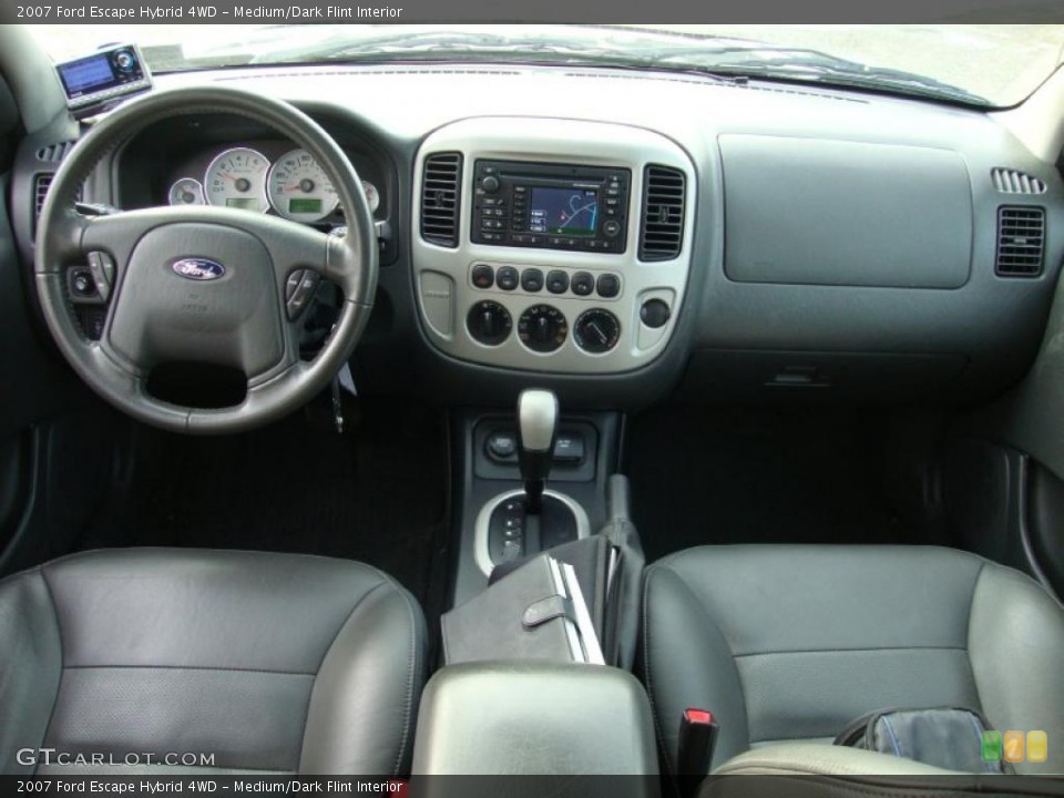 Medium/Dark Flint Interior Prime Interior for the 2007 Ford Escape Hybrid 4WD #42183956