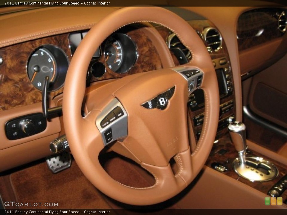 Cognac Interior Steering Wheel for the 2011 Bentley Continental Flying Spur Speed #42188807