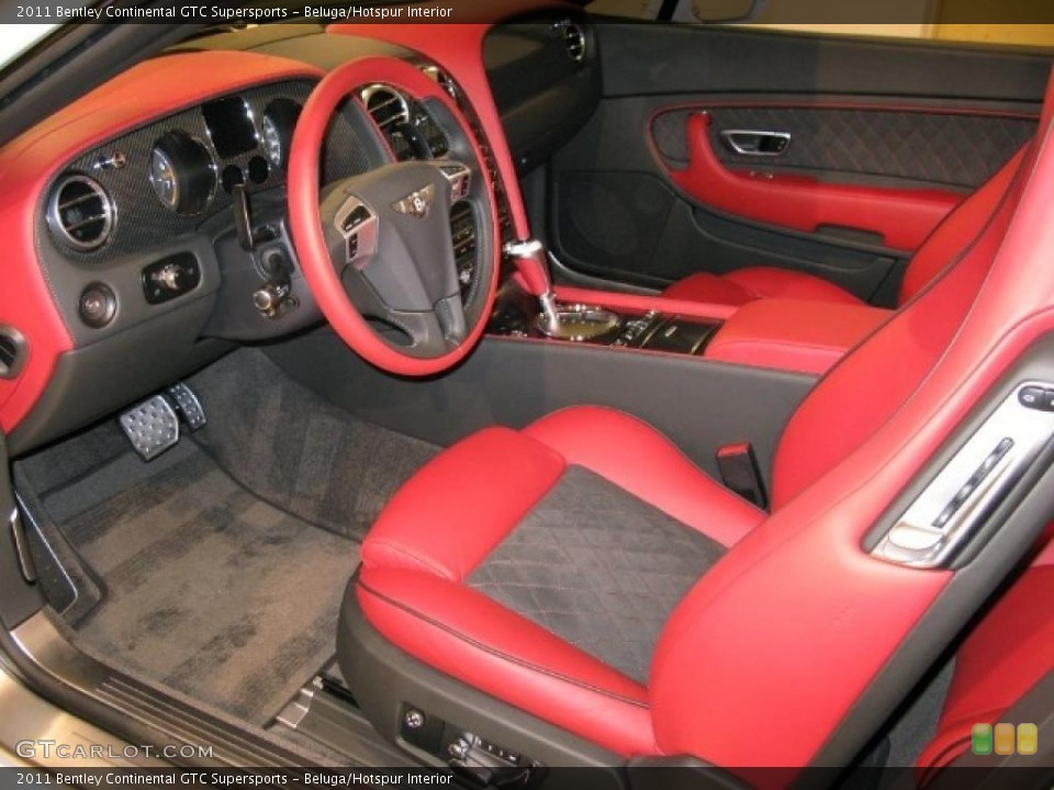 Beluga/Hotspur Interior Photo for the 2011 Bentley Continental GTC Supersports #42189243