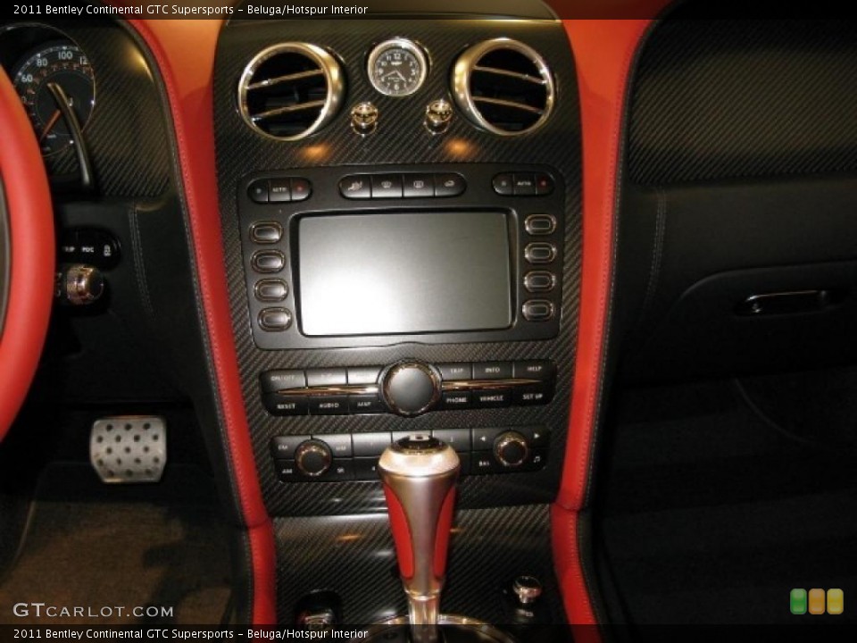 Beluga/Hotspur Interior Controls for the 2011 Bentley Continental GTC Supersports #42189315