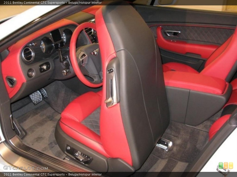Beluga/Hotspur 2011 Bentley Continental GTC Interiors