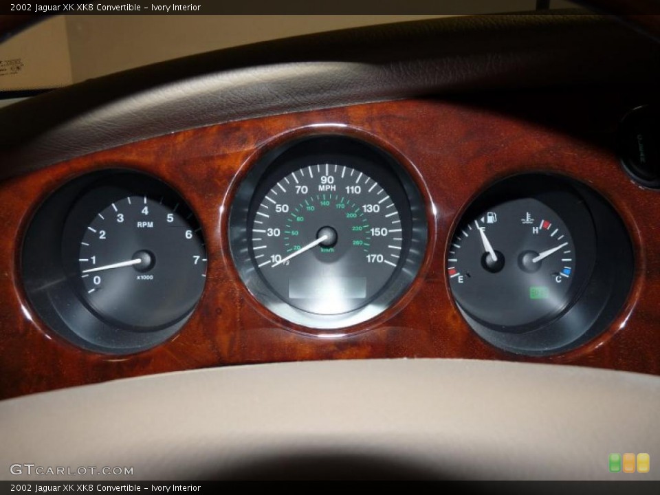 Ivory Interior Gauges for the 2002 Jaguar XK XK8 Convertible #42190979