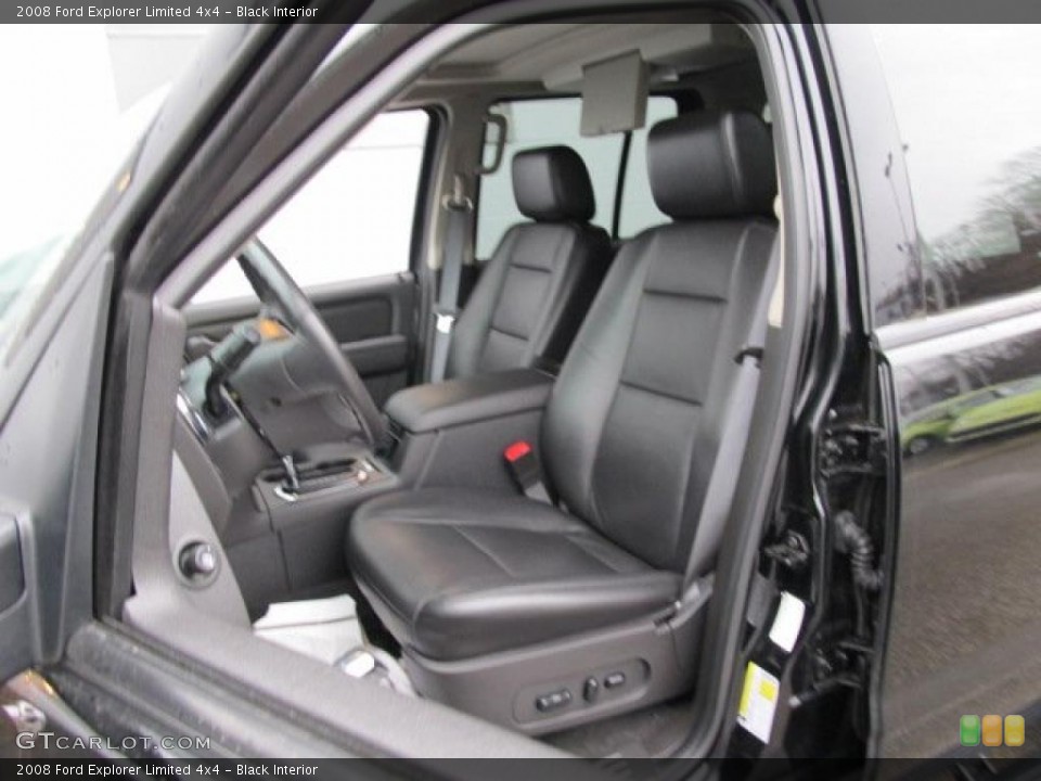 Black Interior Photo for the 2008 Ford Explorer Limited 4x4 #42191183