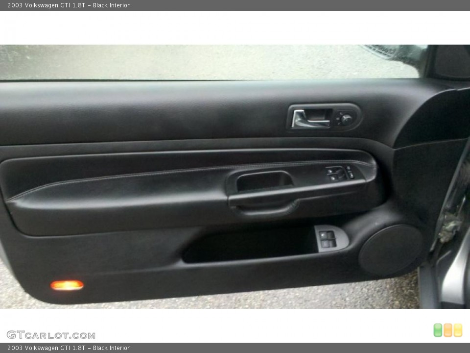 Black Interior Door Panel for the 2003 Volkswagen GTI 1.8T #42192443