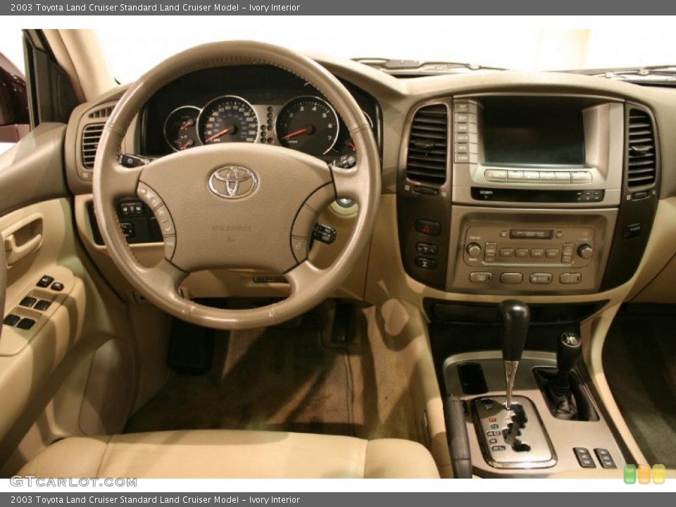 Ivory Interior Dashboard for the 2003 Toyota Land Cruiser  #42193003