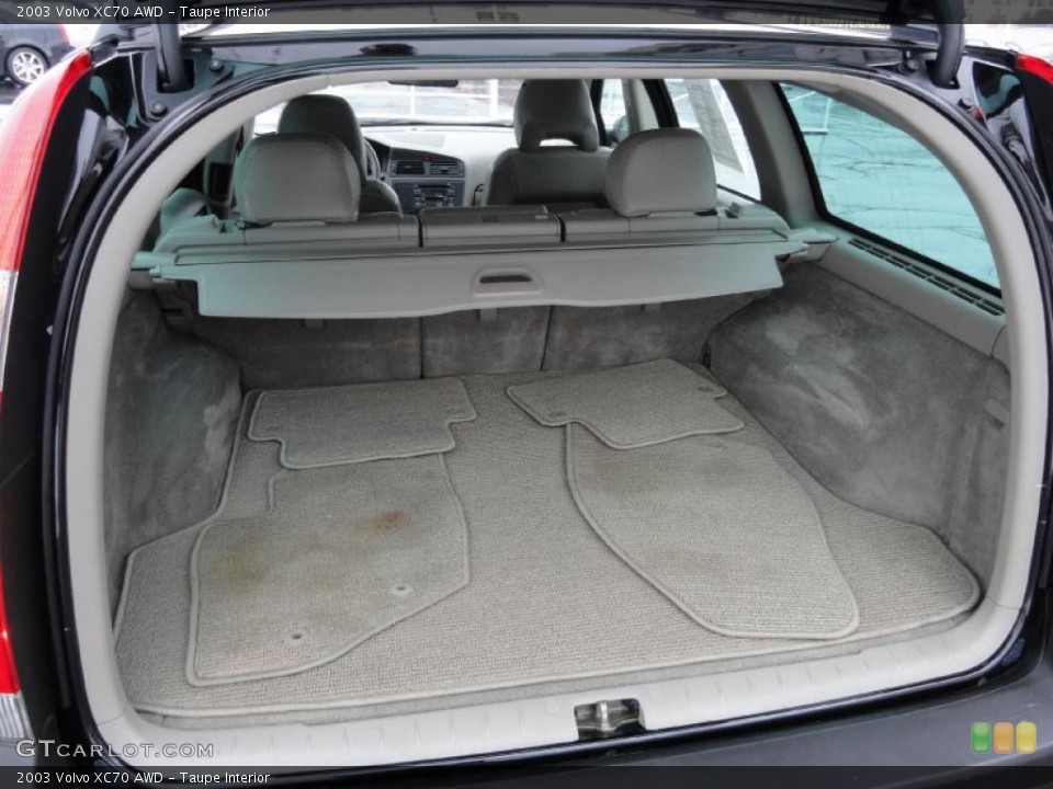 Taupe Interior Trunk for the 2003 Volvo XC70 AWD #42193155