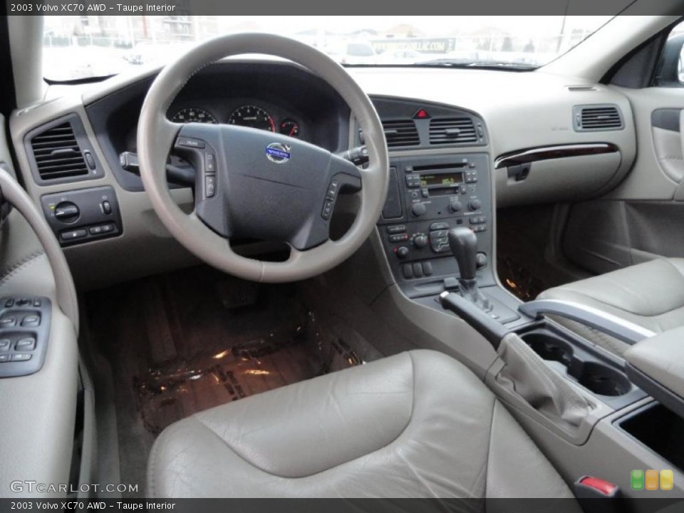 Taupe Interior Prime Interior for the 2003 Volvo XC70 AWD #42193223