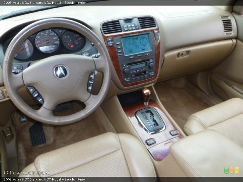 Saddle Interior Prime Interior for the 2003 Acura MDX  #42195803