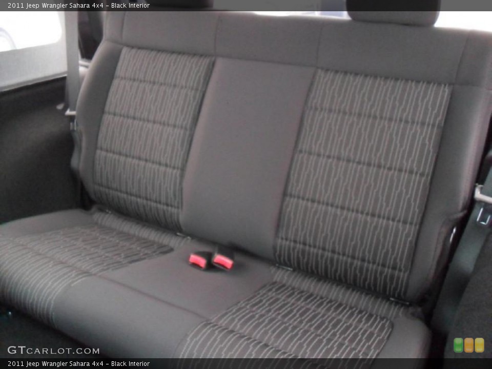 Black Interior Photo for the 2011 Jeep Wrangler Sahara 4x4 #42195935
