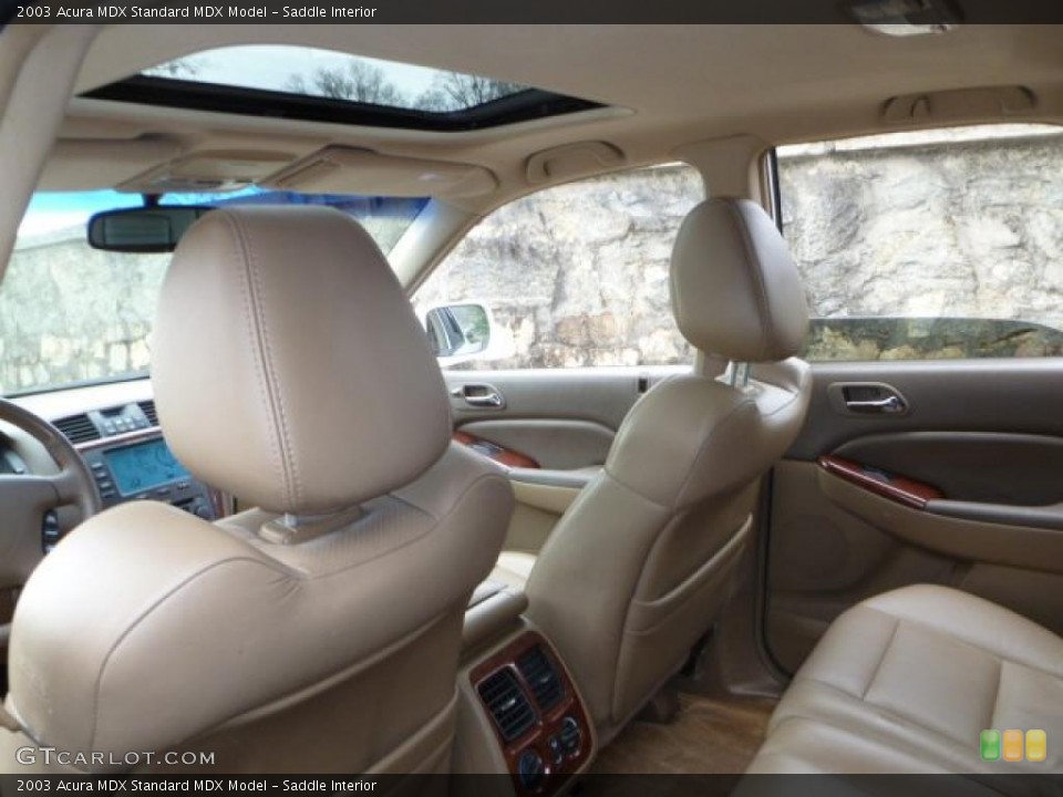 Saddle Interior Photo for the 2003 Acura MDX  #42195987